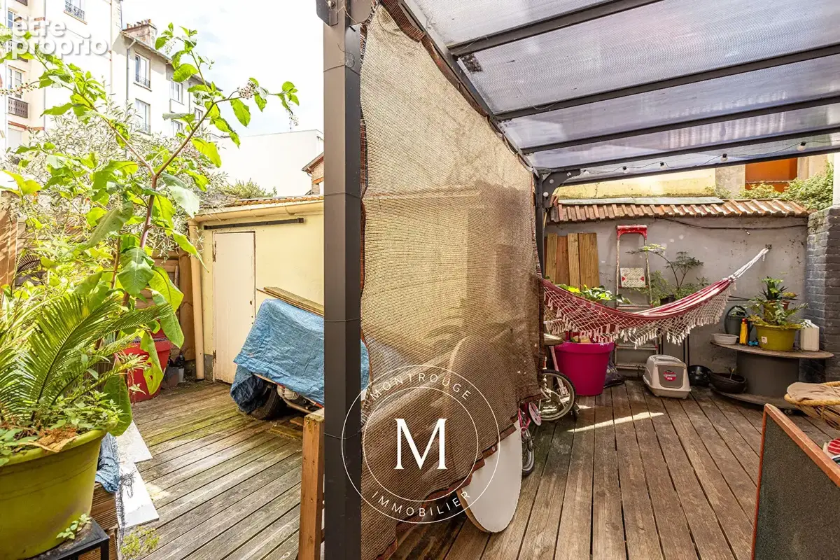 Maison Montrouge - 43.09 m²  au sol, terrasse et dépendance - photo 15