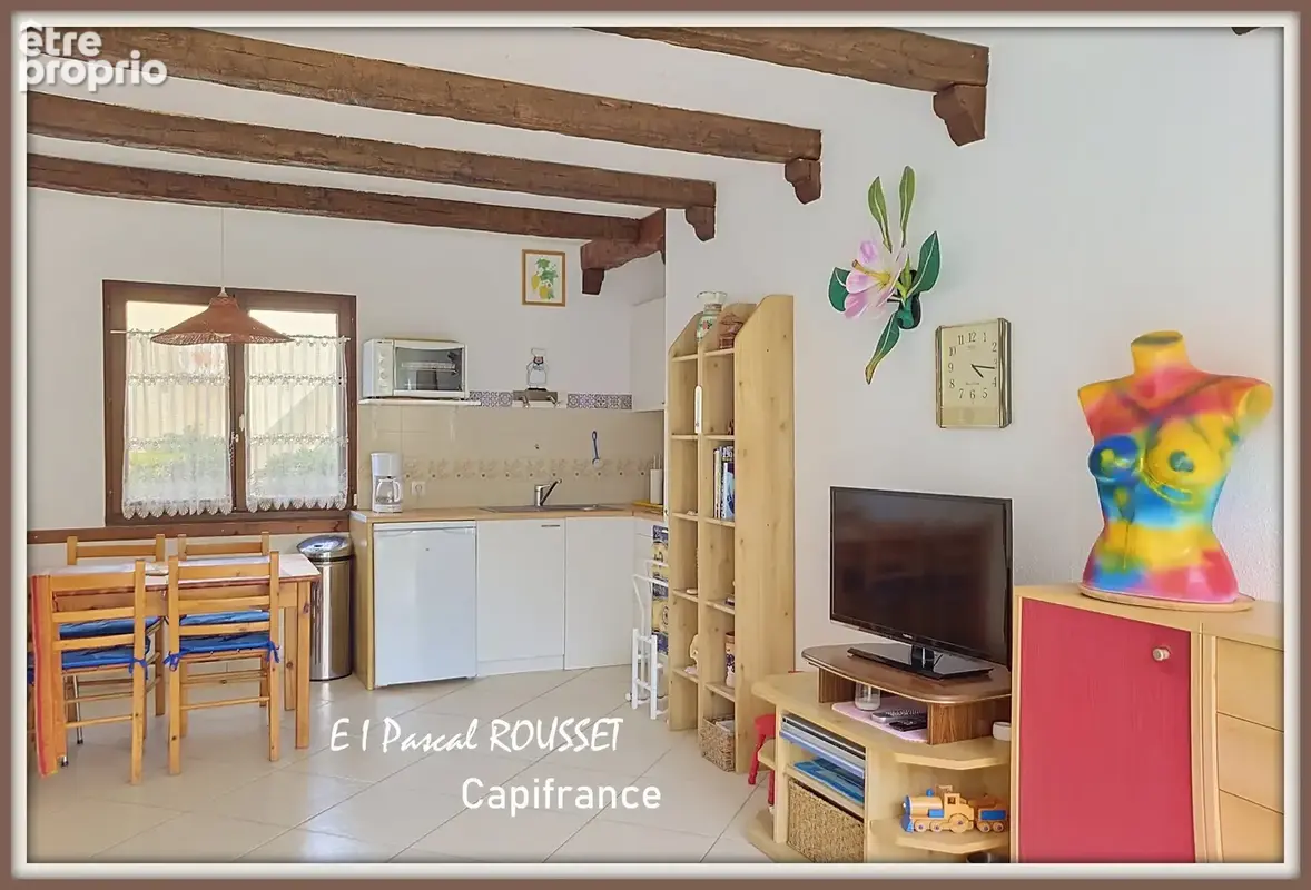 Aude, à vendre au coeur du quartier naturiste de LEUCATE appartement T2 de 31 m²  - Plain pied - photo 3