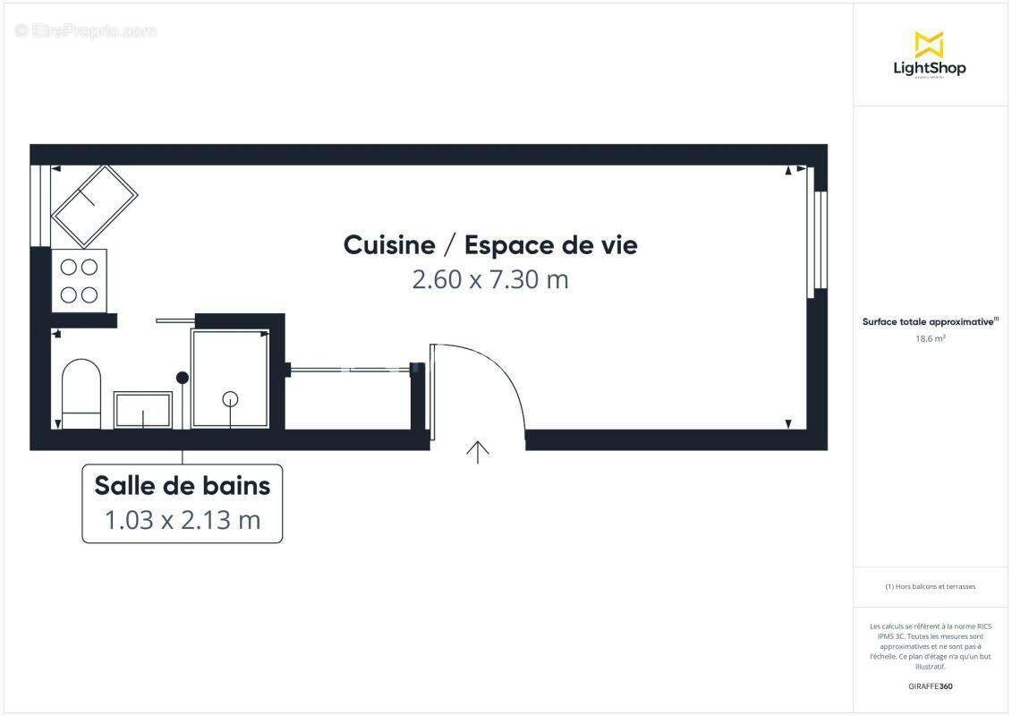 Appartement à PARIS-14E