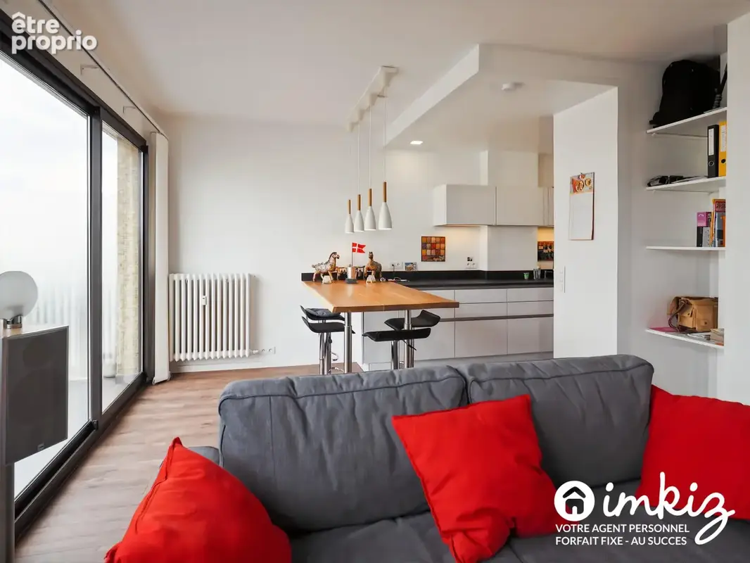 Appartement 2 pièces, grand balcon, vue degagée - photo 3