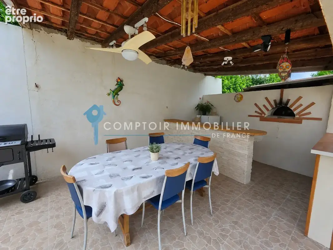 Dépt Hérault (34) - Aniane - À vendre - Maison T4 de 100m2, parcelle de 1000m2, piscine, garage - photo 4