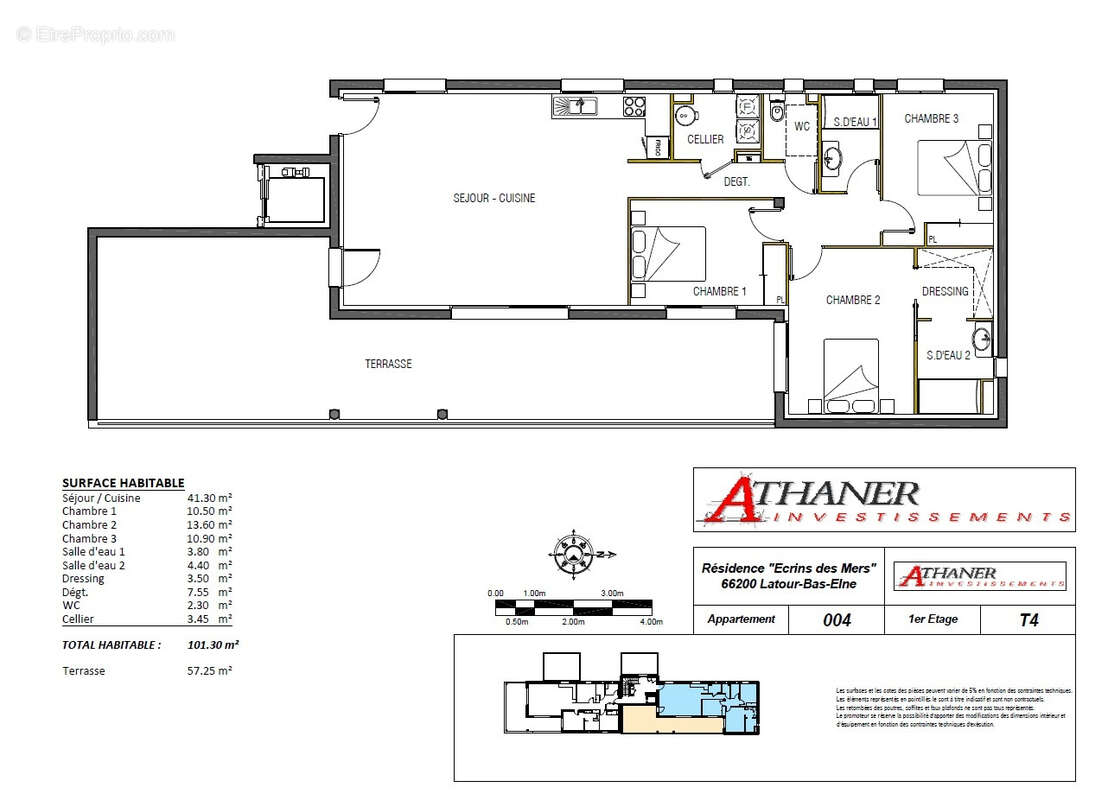 Appartement à LATOUR-BAS-ELNE