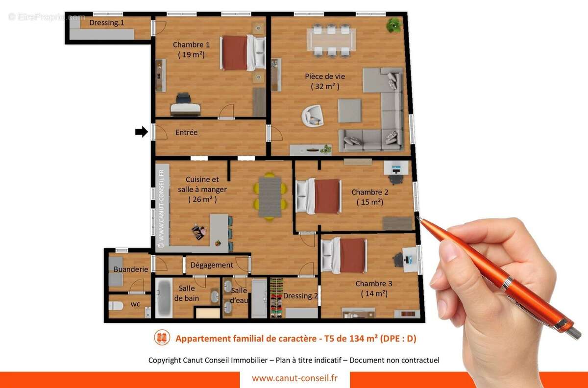 Appartement à LYON-2E