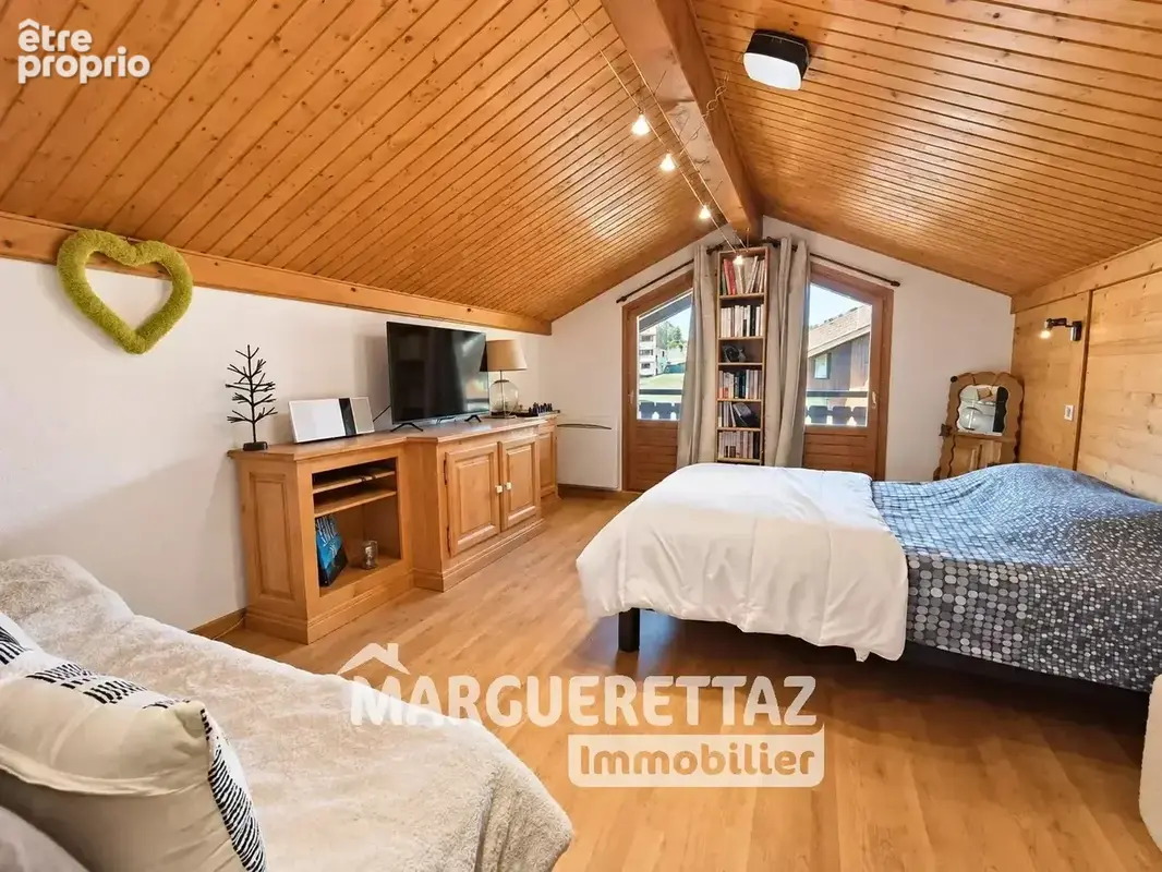 T3 Duplex avec 3 balcons vue montagnes - photo 5