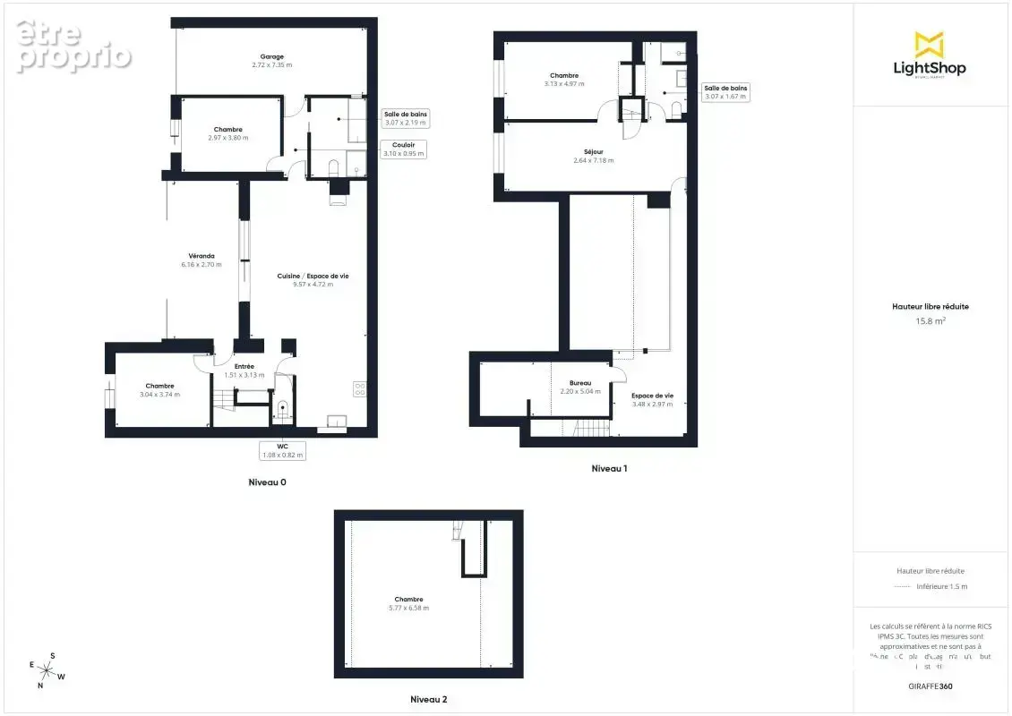 Maison individuelle 7 pièces 173,5 m² – Calme, Volume Cathédrale et Jardin arboré – Rue Philippe Triaire, Nanterre - photo 3