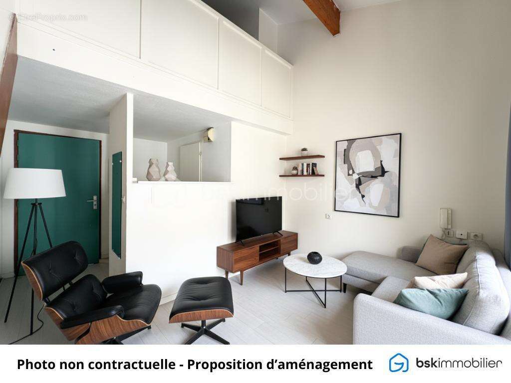 Charmant studio avec mezzanine – Dernier étage – Cœur de Bussy-Saint-Georges - photo 2