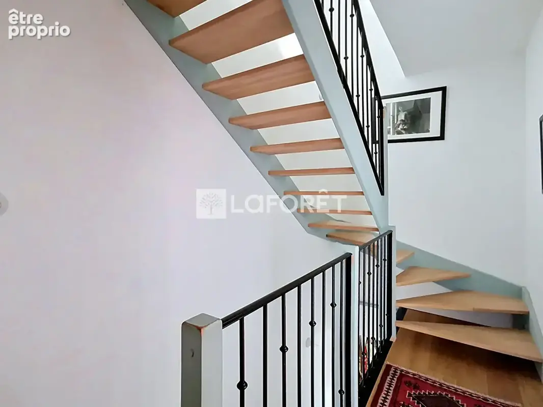 Maison en pisé rénovée avec goût  neuville-sur-saône - photo 8