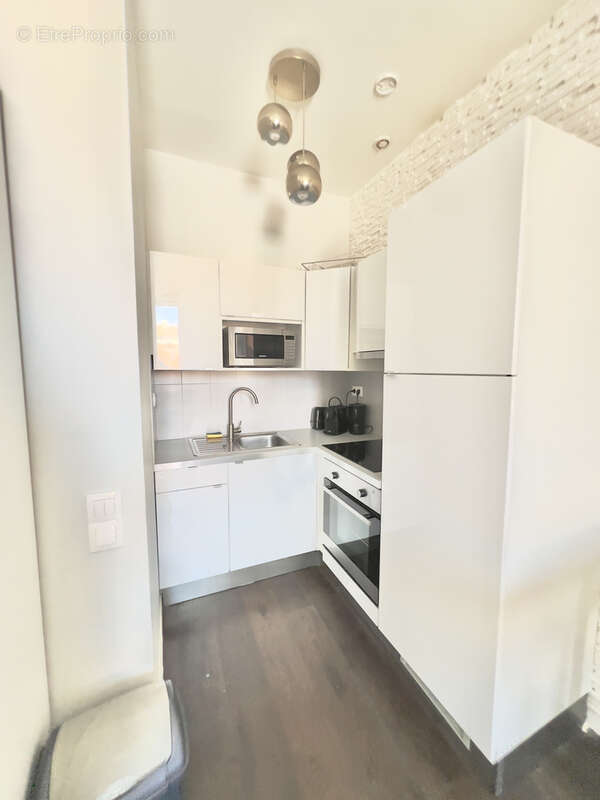 Cannes centre banane croisette apt 31m2 145m du palais des festivals - photo 4