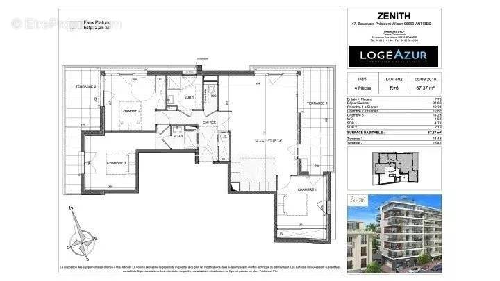 Appartement à ANTIBES