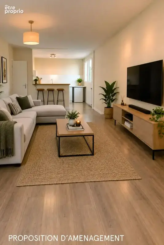 T1bis de 32 m², quartier République à Cholet 49300 - photo 4