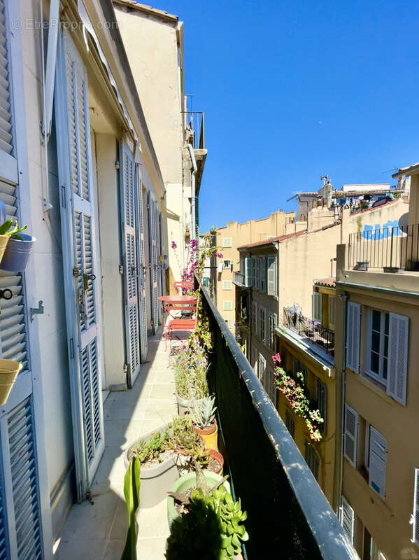 T2 41m2 + balcon 6,50m2 + cave coeur panier 13002 marseille - photo 2