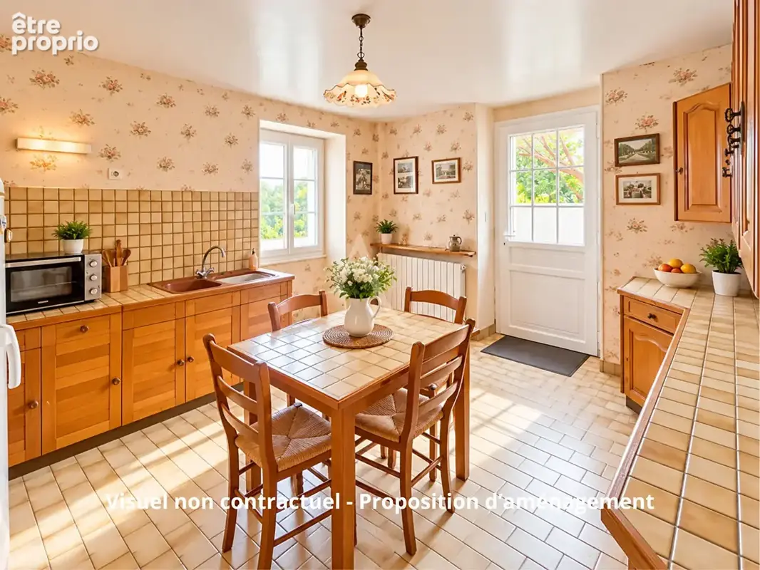 Maison ancienne de 122 m² avec 4 chambres et potentiel d'aménagement à Gaillon sur Montcient - photo 5