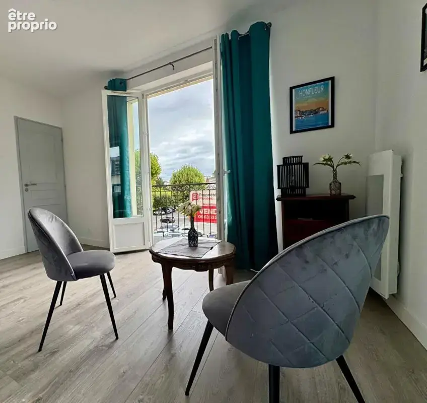 Honfleur centre  appartement 29m2 avec espace nuit, balcon et immeuble rénové - photo 5