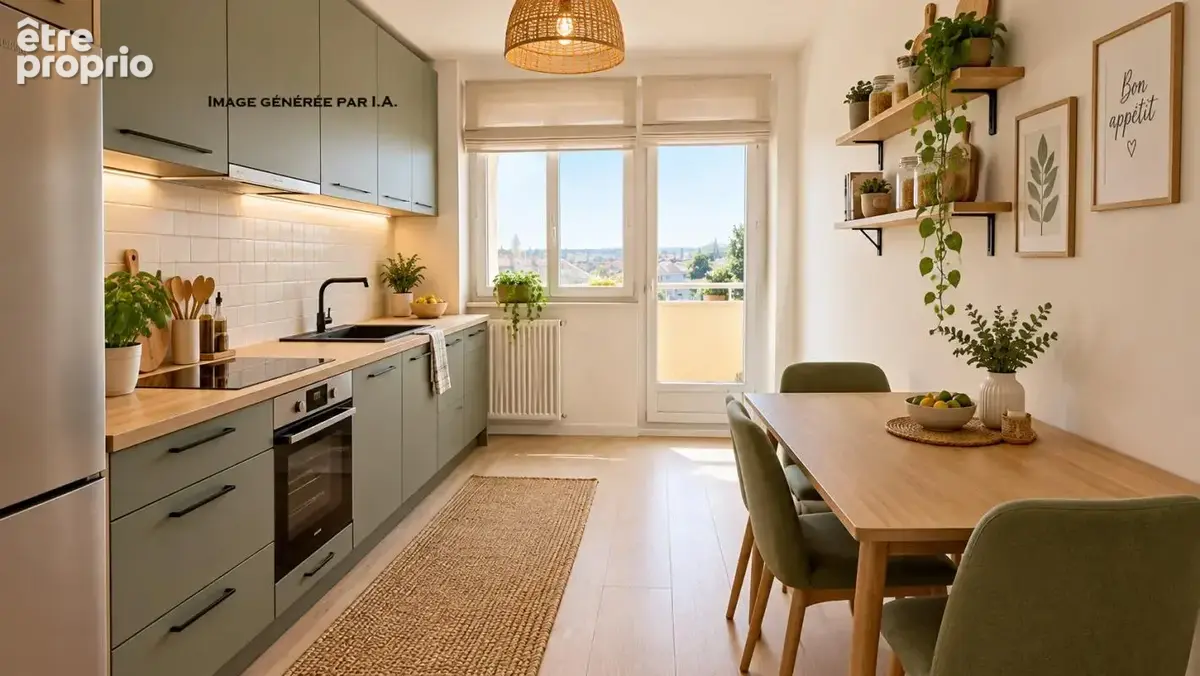 Appartement Angers 4 pièces avec balcon Justices - photo 3