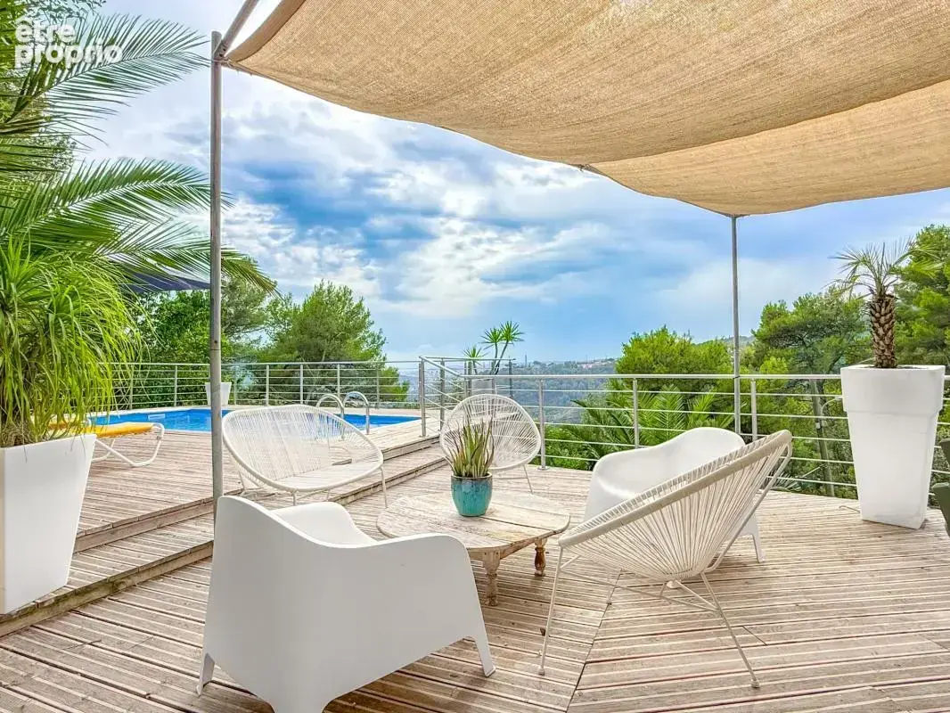 Villa californienne, dépendance, piscine et vue panoramique - photo 2