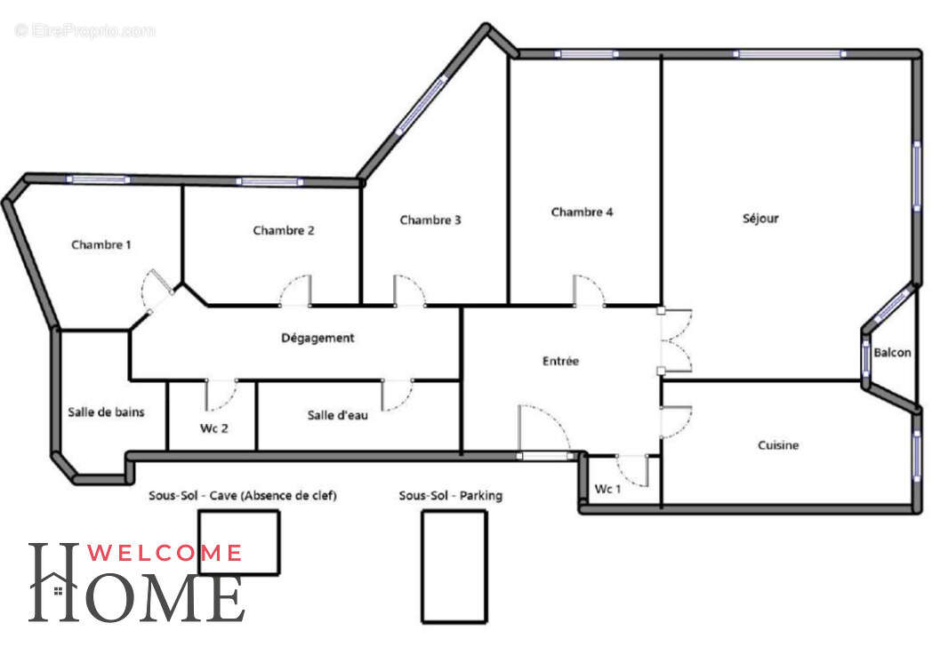 Appartement à LEVALLOIS-PERRET