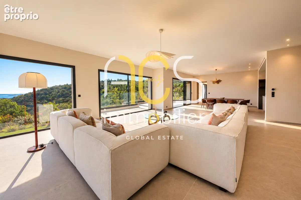 GRIMAUD - Villa vue mer, 5 chambres et piscine - photo 6