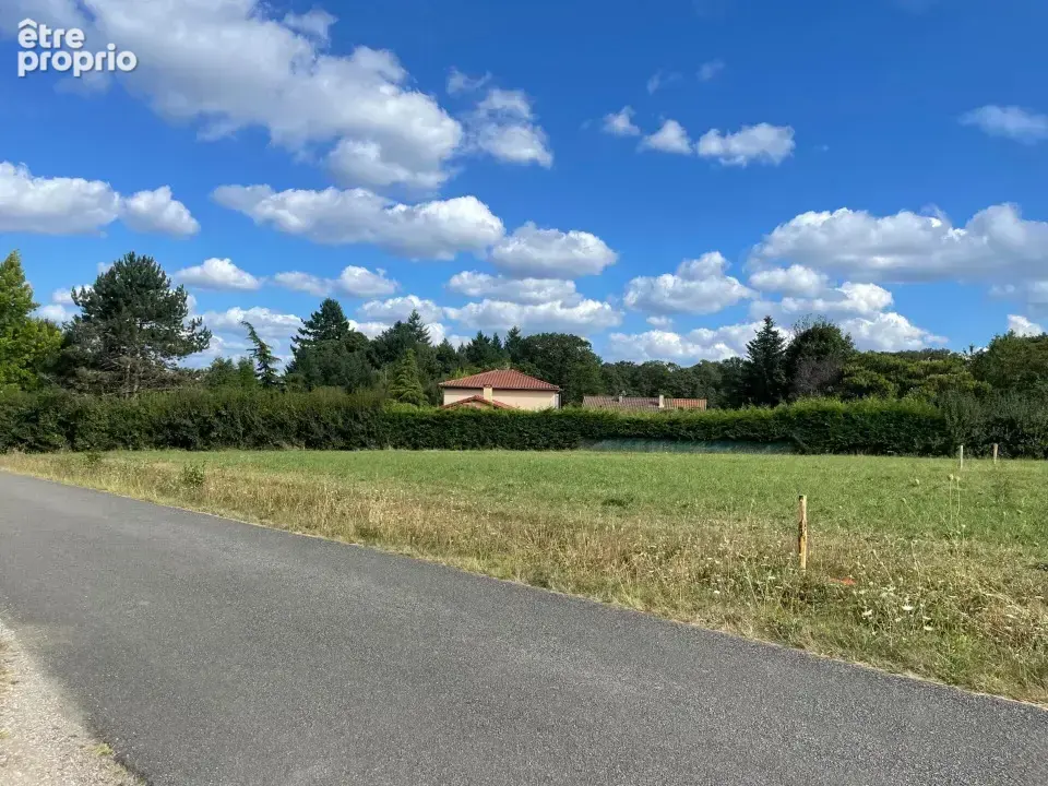 Terrain 1000 m² à Verneuil-Sur-Vienne  - photo 1
