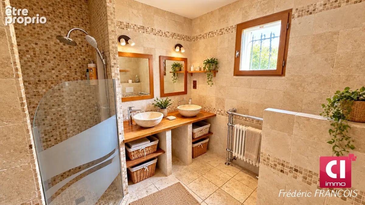Villa 6 pièces - 169,59 m² - piscine - dépendance - terrain de 1 650 m²  - vue dégagée - photo 14