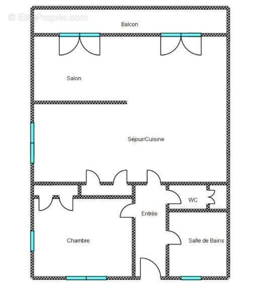 Montauroux / investissement locatif - une place de parking / une cave - calme / vu dégagée sur la nature - photo 9