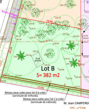 Terrain à SAINT-ORENS-DE-GAMEVILLE