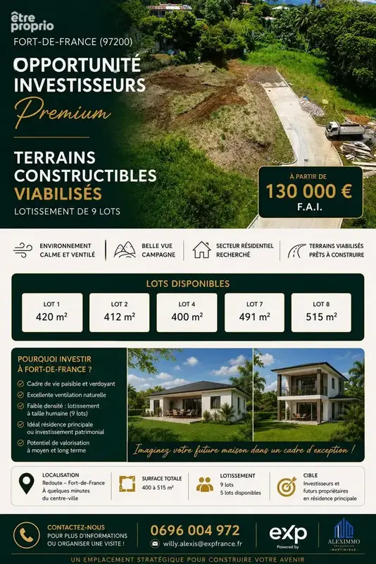 Terrain 400 m² à vendre à Saint-Joseph (97212) - photo 2