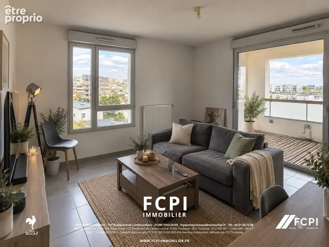 Photo Appartement à Blagnac au prix de 145 000€