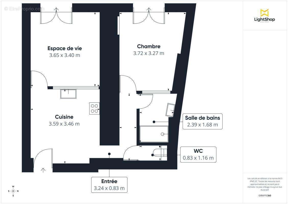 Appartement à NANTES