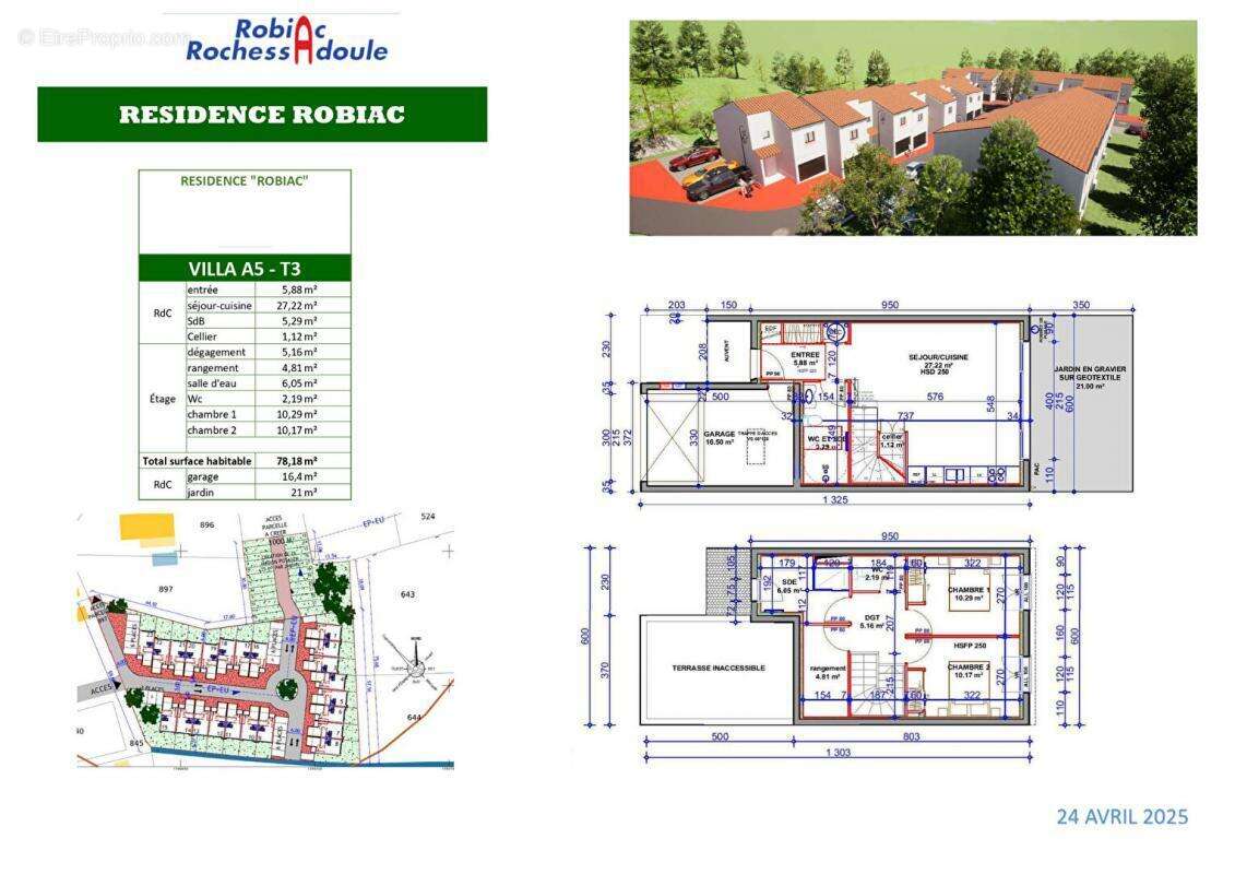 Maison à ROBIAC-ROCHESSADOULE