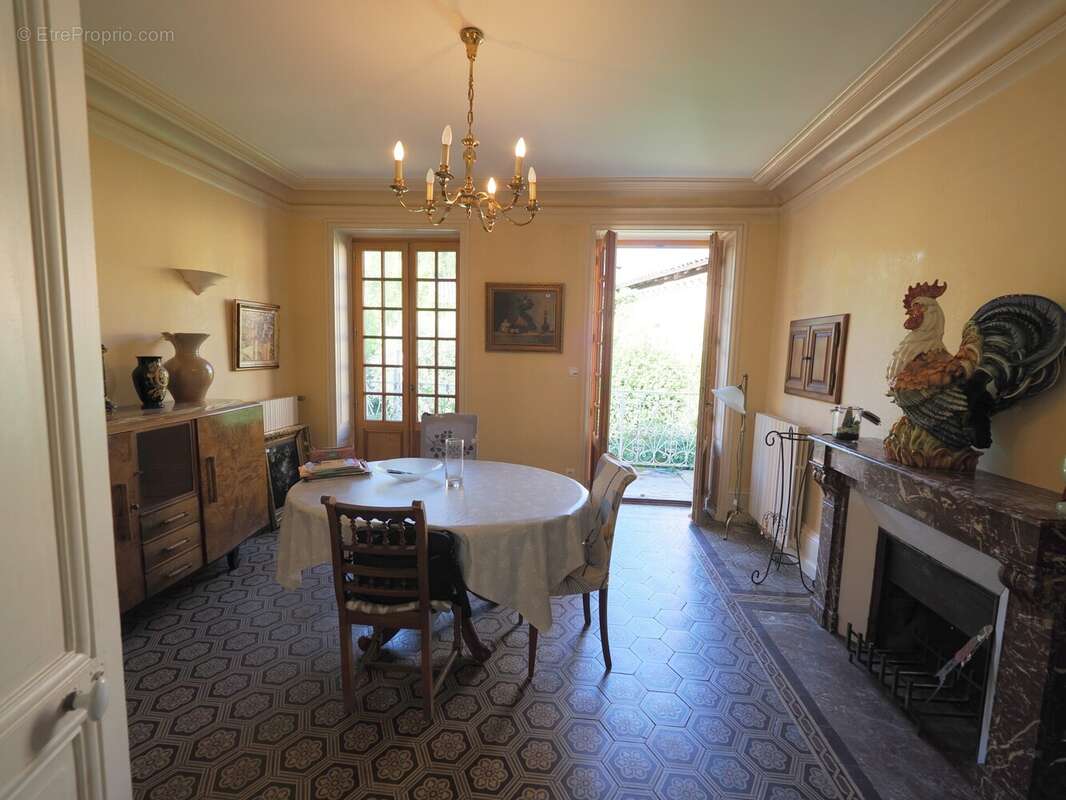 salon petite salle à manger - Maison à TOURNUS