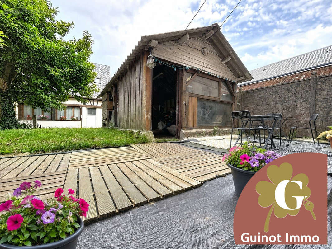 Extérieur (arrière maison) - Maison à OURVILLE-EN-CAUX