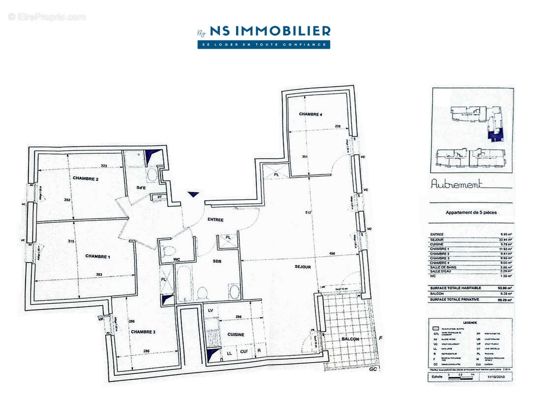 Appartement à COLOMBES