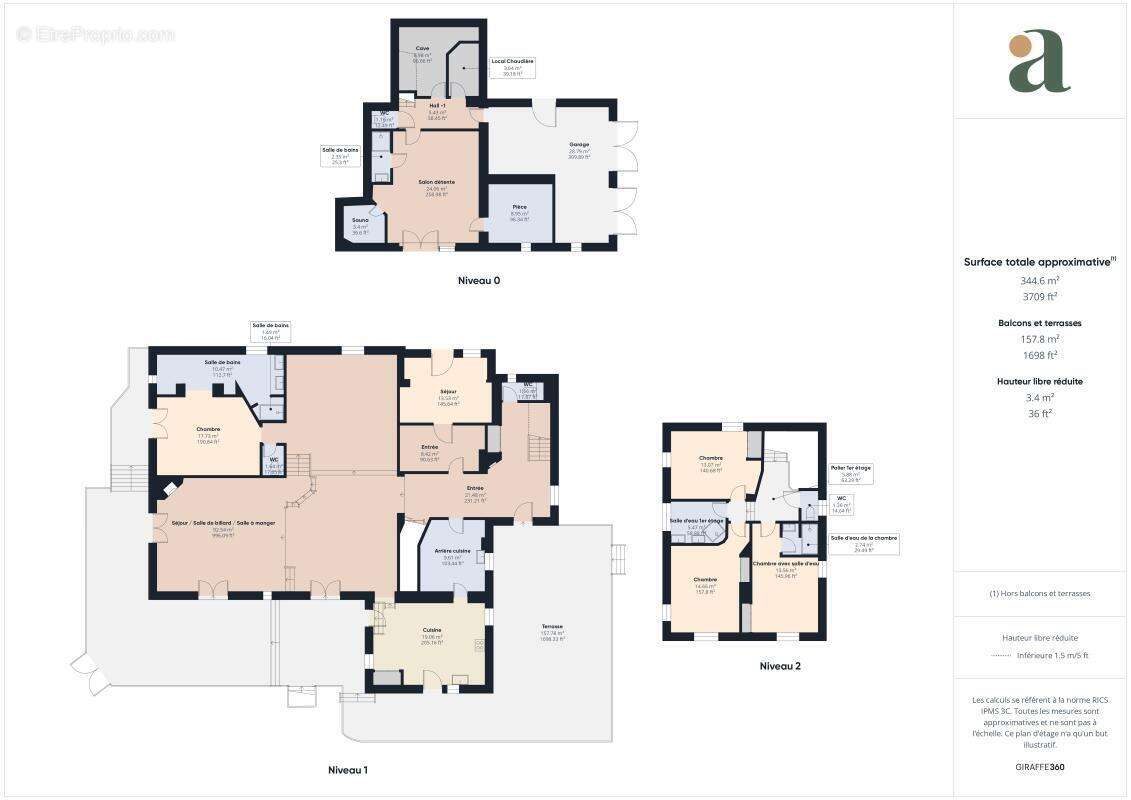 Magnifique villa de 296 m² avec piscine, sauna, spa, terrain de 1,2 ha et vue exceptionnelle à Rognes (13840) - photo 28
