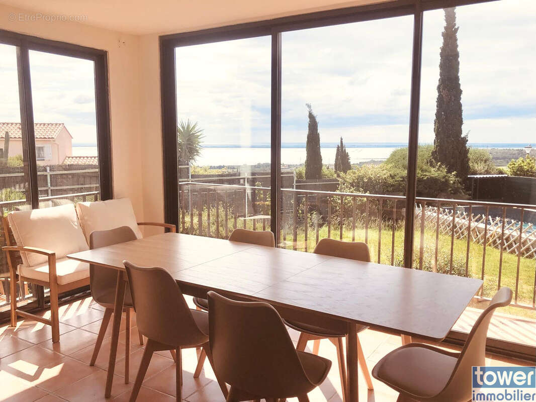 Villa 3 suites parentales avec piscine et vue mer et étang à Fitou - photo 3
