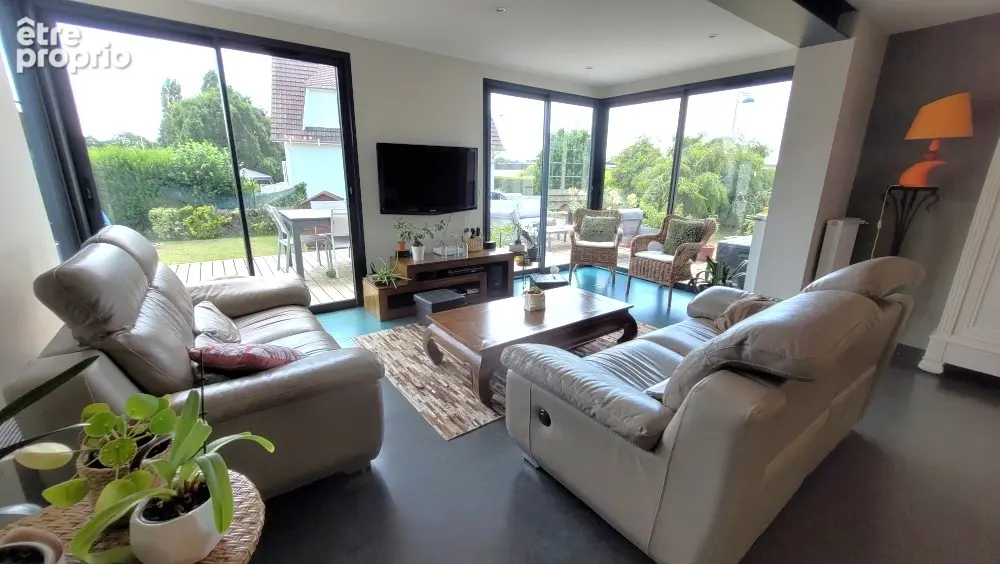 EXCLUSIVITE à CORMELLES LE ROYAL, maison de 7 pièces  165m² sur sous-sol terrain 1000m² - photo 3