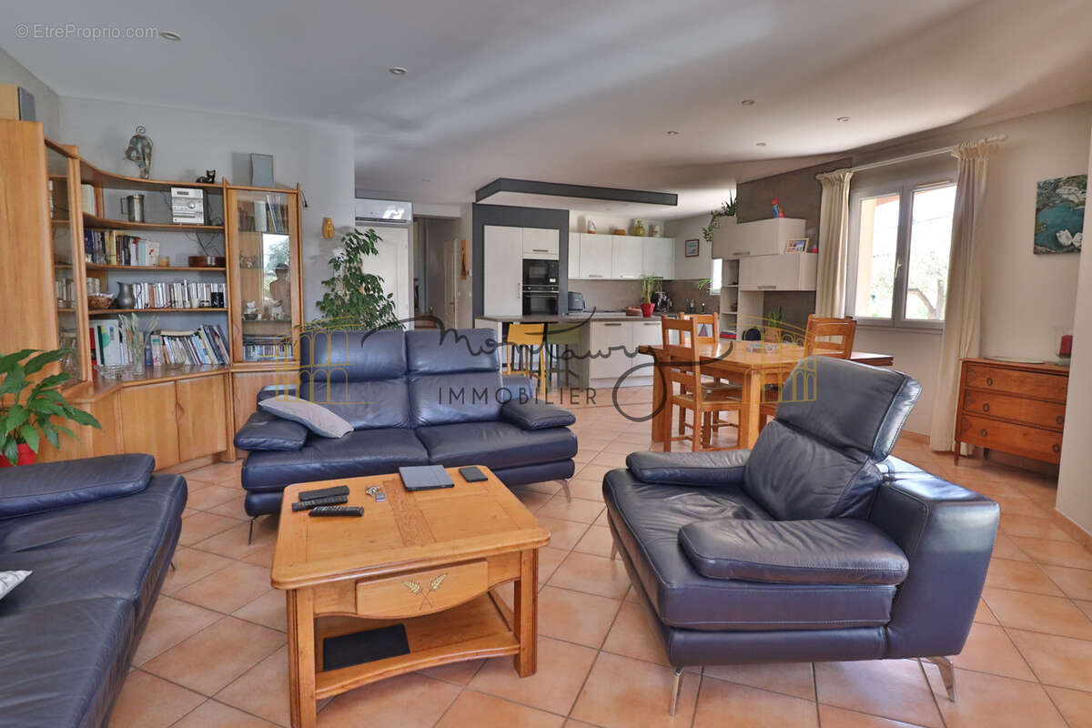 A vendre nimes collines nord villa avec piscine et sans vis a vis - photo 5