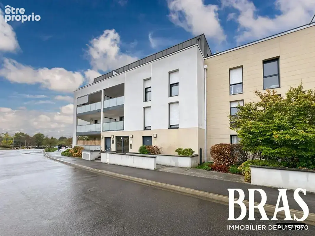 Vertou centre - t3 + balcon + 2 parkings - photo 9