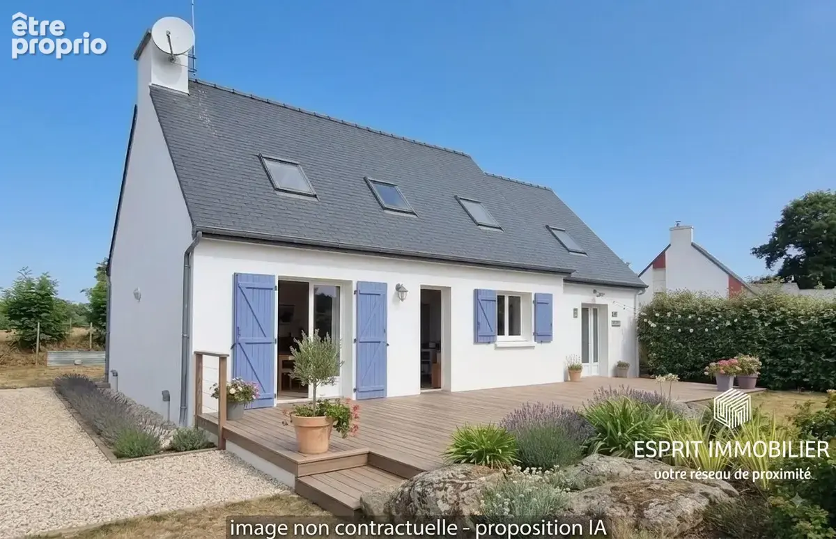 Névez - Maison avec vie de plain-pied proche plage - photo 3