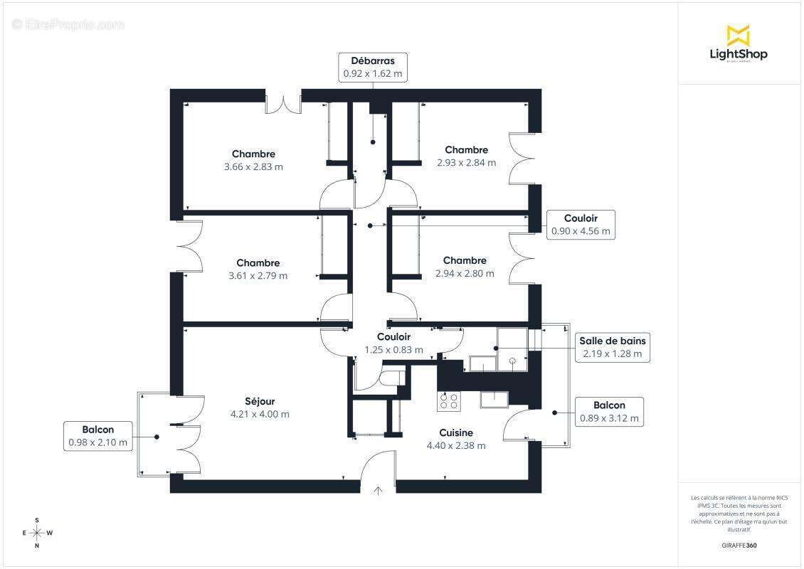 Appartement à PESSAC