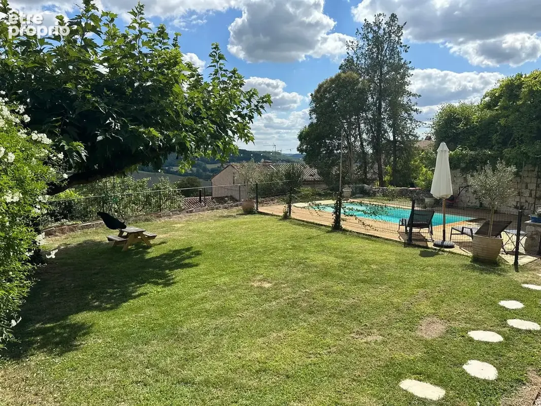 Maison de village de caractère avec jardin, piscine et vue panoramique à Penne-d'Agenais - photo 10
