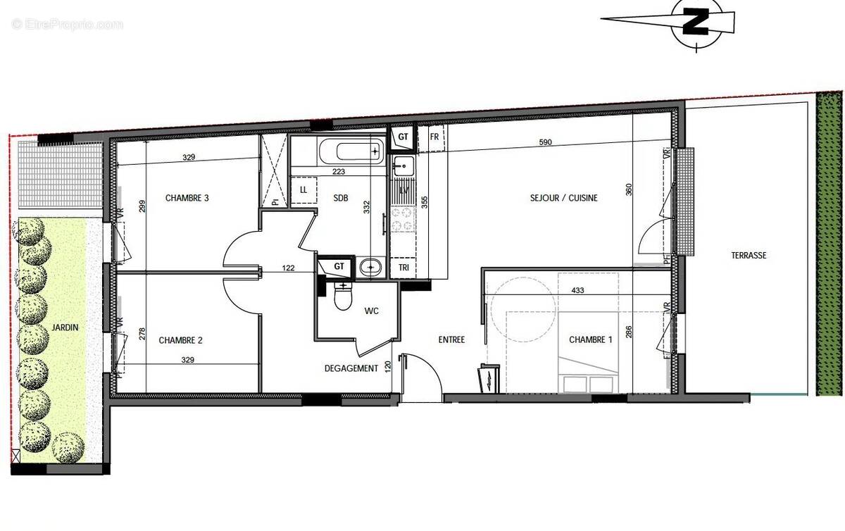 Appartement à DIJON
