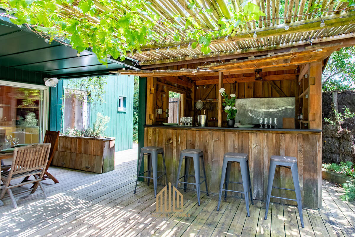 Cuisine Extérieure - Maison à LEGE-CAP-FERRET