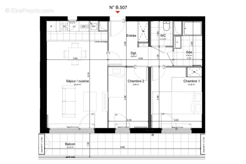 Appartement à ARGENTEUIL