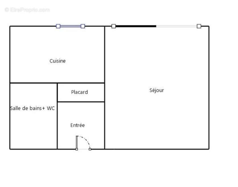 Appartement à PARIS-19E