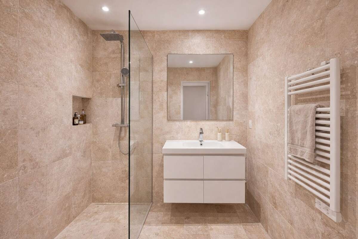 SALLE D'EAU - aménagement proposé - Appartement à NOISY-LE-GRAND