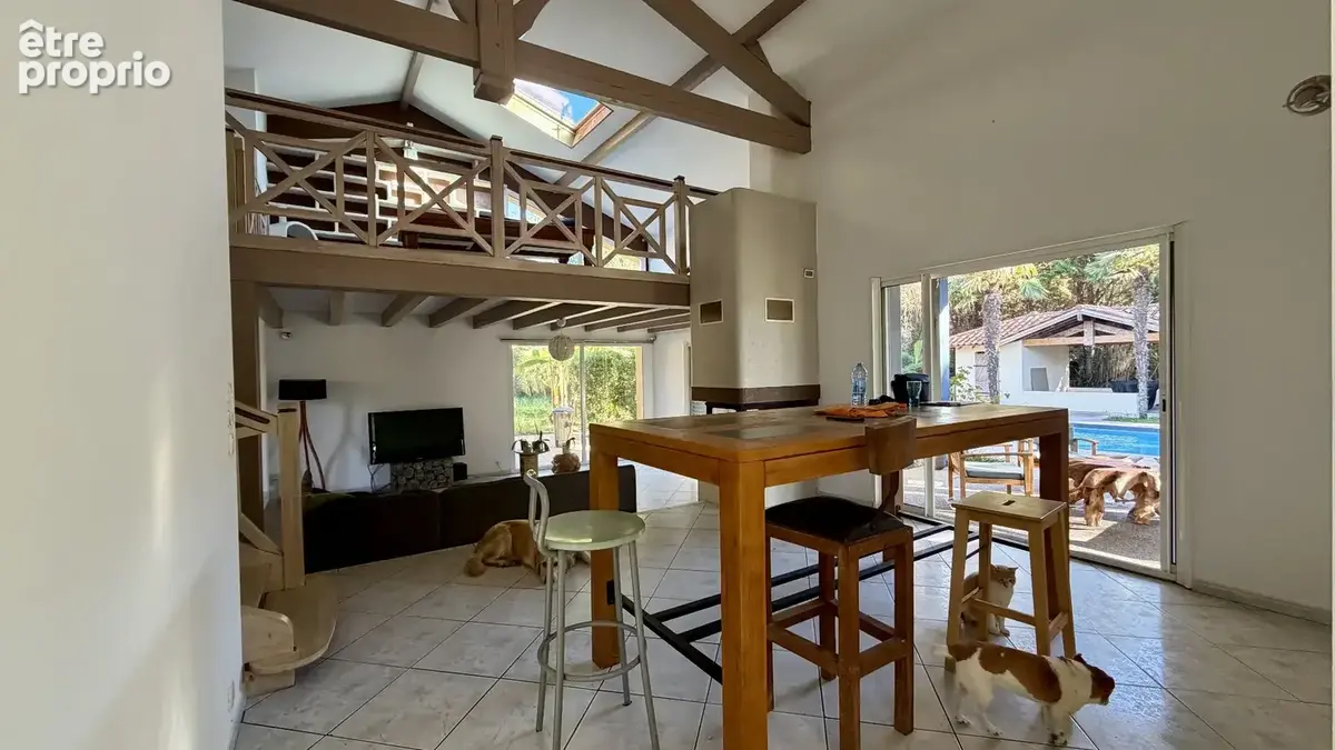 Maison T6 de 175 m² avec piscine plein sud, pool house et jacuzzi sur un terrain de 3 500 m² - photo 11