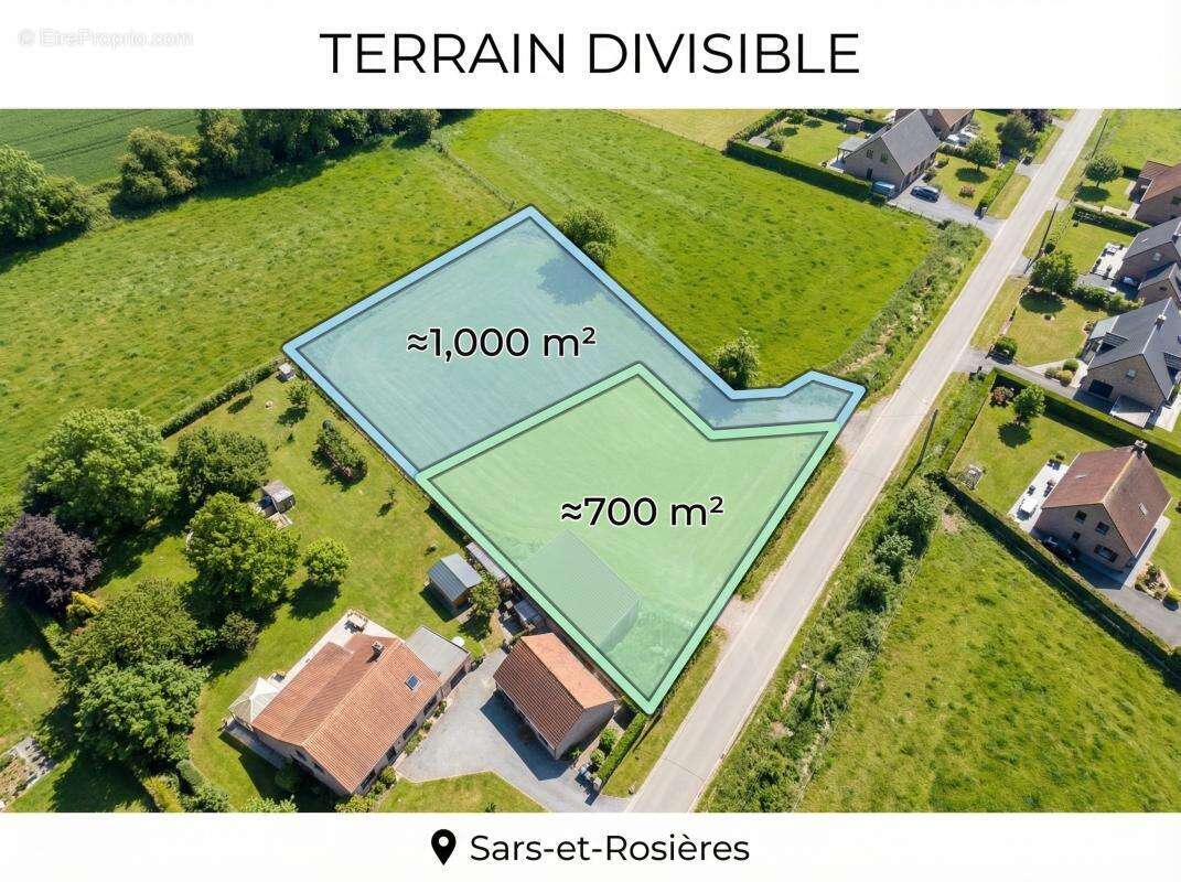 Terrain à SARS-ET-ROSIERES