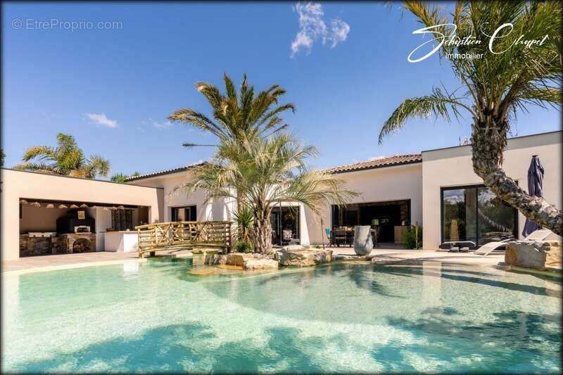 Villa d’exception avec lagon privé et pool house – Un air de Bali à 15 min de Pézenas - photo 2