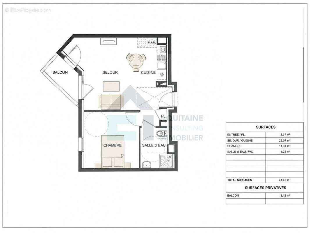 Appartement à NANTES