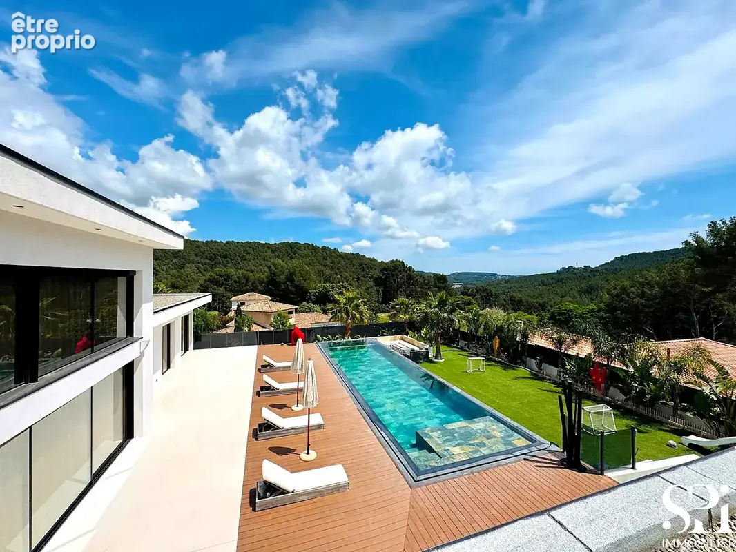 Bandol   Villa contemporaine construction 2022, 5 chambres, piscine à débordement - photo 34